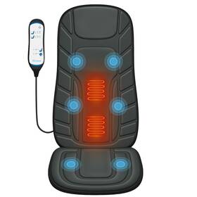Sl-242-wm Snailax Massage Seat Cushion With Heat Back Massager Vibration Gift