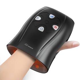 Sl-489b Snailax Hand Massager With Heat And Compression Cordless Black Mother S Day Gift