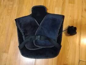 Sl-661b Snailax Larging Heating Pad For Neck Back Shoulders 21 Inch X26 Vibration Massager