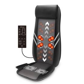 Slus-296-2 Snailax Back Massager With Heatshiatsu Massage Seat Cushion8 Flexible Nodes F