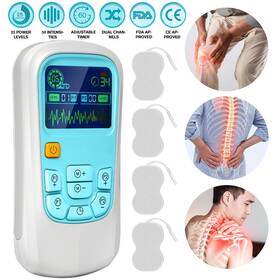 Syk-2012a Sofia 25 Mode 50 Level Tens Unit Muscle Stimulator Machine Pulse Massager Pain Relief