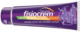 882118 Solugel Fisiocrem - Massage Rub For Neck Shoulders And Back With Arnica 250 Ml
