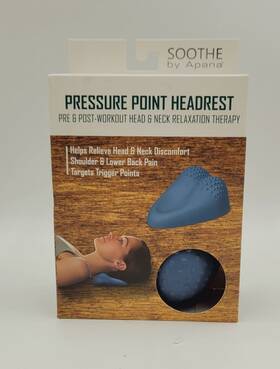 Soothe 647405330341 Apana Pressure Point Headrest Relieve Head Neck Shoulder Therapy