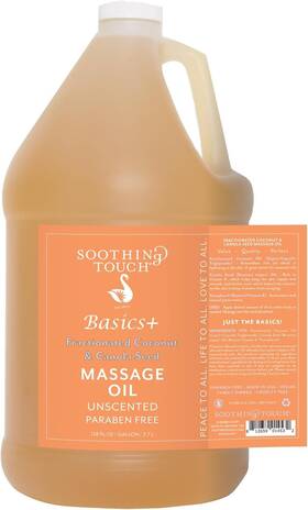Pbvx-3ias-ed Soothing Touch Basics Fractionated Coconut & Canola Seed Massage Oil 1
