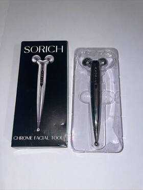 Sorich 850023814371 Chrome Facial Tool 360 Massage Roller Msrp 100