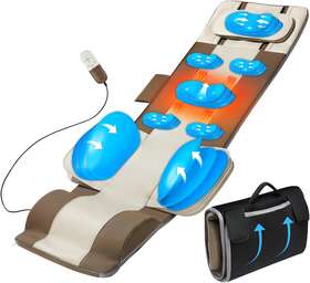 Hy-1117a Sotion Full Body Massage Mat Airbags Stretching And Heating 3d Lumbar Traction&relaxation