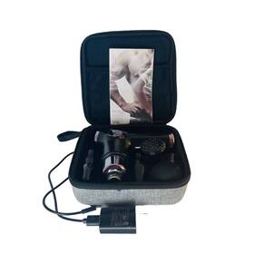 Fitr3 Spa Sciences 850026141344 Small Mini Massage Gun Body Hand Massager 4 Head Attachments