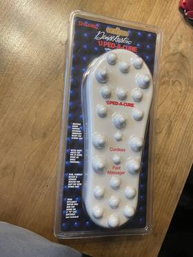 70016 Spalding / Denise Austin Ped-a-cure Cordless Massager Foot Feet Nodes