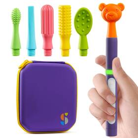 Special Supplies 850032362160 Buzz Buddy Oral Motor Stimulation Kit With 6 Soft Textured I