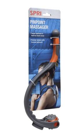 02-71613 Spri Mini Pinpoint Body Rolling Massager Muscle Roller Grey New