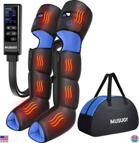 B0f3vh9mz3 Stanley Leg Massager With Heat And Compression - 6 Modes 9 Intensities Pain Relief