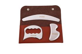 Stickon Pitao17 Stainless Steel Muscle Scraper Tools Set 3 In 1 Gua Sha Scraping Mas