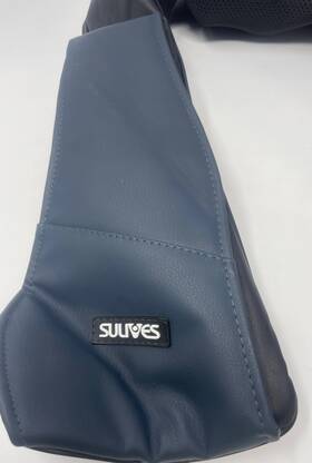 Sulives 008678903388 Shiatsu Neck And Shoulder Massager Heat Deep Kneading Massage - Navy