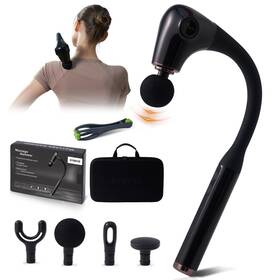 Sr-13mg Syneve Synergy And Relieve Massage Gun With Carry Bag Upgraded Extension Handle 10mm Amp Deep Tissue Ma