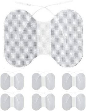 Syr4560-5 Syrtenty 5 Pack Tens Unit Electrode Pads Replacement Large Size 4 Inch X6 Self-adhesive Patch