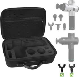 Taessv 313115873842 Carrying Case For Hyperice Hypervolt/hypervolt Plus 5 Attachment Slots Portable