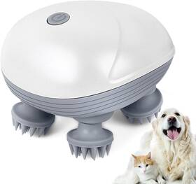 Kt701 Tcraych Electric Head Scalp Massager Handheld Cordless Pet For Dog And Cat Po