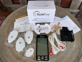 Sm9089 Techcare Plus 24 Ultimate Massager Tens Unit Pain Relief With Clip Holder