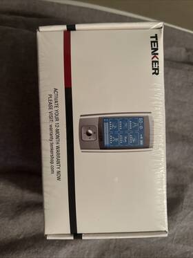 Hpts0223 Tenker Rechargeable Compact Tens Unit Muscle Stimulator / Massager New And Sealed