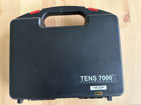 Tens 7000 092237623756 Rechargeable Unit Muscle Stimulator And Pain Relief Device - A