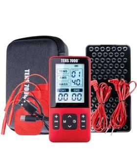 Dt7310 Tens 7000 Sport Recovery Muscle Stimulator Dual-channel - Red