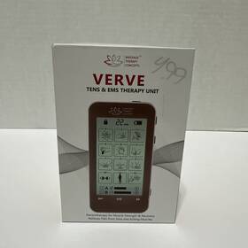 Te2017 Tens Verve Unit And Ems Therapy Muscle Stimulator Electrotherapy Massage Concept