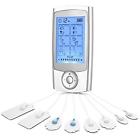 Teop1 Inlife Tens Unit Ems Electronic Pulse Massager Rechargeable With Pads
