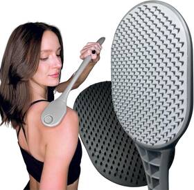 5843384 The Body Scratcher Ultimate Back Scalp Massager 18 Inch Fixed Handle Gray