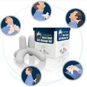 The Health & Wellness Inc. 313023391339 Dr. Berg Body Neck And Back Self-massage Tool Deep Tissue Trigger Pain Relief