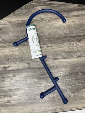 B001n0xg76 Thera Cane Deep Pressure Self Massager Trigger Point Therapy Tool Blue