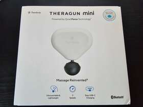 Therabody 810036059855 New Theragun Mini Handheld Percussion Massager - White 2nd Generation