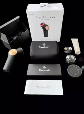 Therabody 840295401423 Theraface Pro Facial Therapy Massager Microcurrent And Light