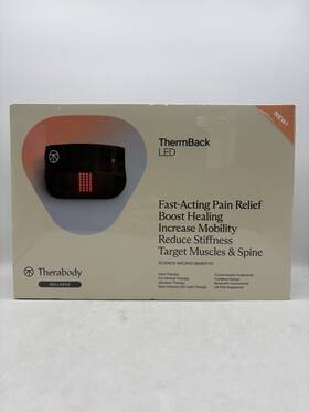 Therabody 840295408514 Thermback Led 4-in-1 Body Massager Back Wrap Vibration