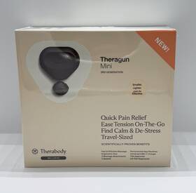 Therabody 840295408583 Theragun Mini 3rd Gen Portable Massager - Black Sealed