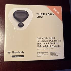 Tg02015-01 Therabody Theragun Mini 2nd Gen Bluetooth Massage Gun Black Brand New/ Sealed