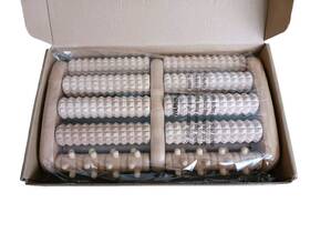 Thffrl001 Theraflow Dual Enhanced Foot Massager Roller Thffrl With Reflexology Chart