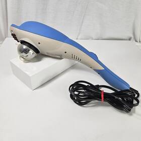 X001sfz43z Theraflow Personal Handheld Deep Tissue Percussion Massager Blue Theraflowusa