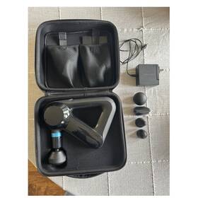 Theragun 10036-005014 Elite Bluetooth Cordless Massage Gun 5 Attachments Travel Case Black