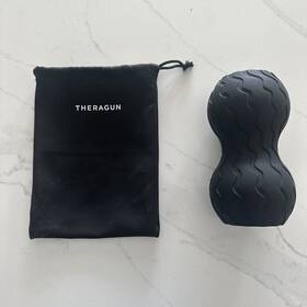 21651403 Theragun Wave Duo Smart Vibrating Roller Massage And Recovery Bluetooth Black