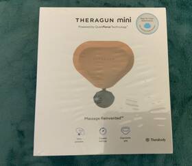 Theragun 810036053440 Mini In Dessert Rose. New Sealed Box. Therapeutic Portable Massage