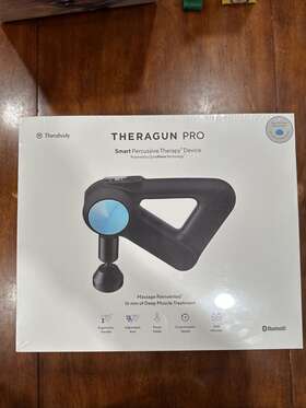 Tg0286101 Theragun Sealed Pro Bluetooth App Enabled Massage Gun 6 Attachments Fast Free