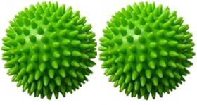 Therapists Choice 815290013599 Pack Of 2 Soft Spiky Massage Balls Stress 3.75 Inch Green
