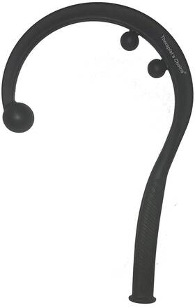 Therapists Choice 815290017030 Therapist S Pressure Point Hook Cane Back And Neck Massager