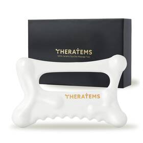 Theratems Guasha 001 Natural Ceramic Gua Sha Massage Tool Face And Body Lymphatic Drainag
