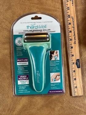 Therawell 064323218344 Cooling Massage Roller Face And Body New