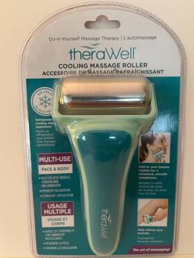 W768134tl Therawell Thrrawell Cooling Massage Roller For Body And Face