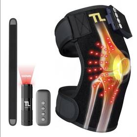 Cpt-03 Thermolife Red Light Therapy And Vibration Massage Knee Brace - Wireless Rechar