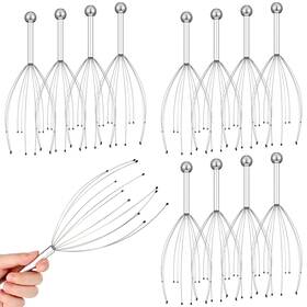 Jyd-threlaco-0104 Threlaco 48 Pack Head Massager Scalp 20 Prongs Scratcher Handhe