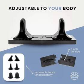 Thrival 860006092252 Deep Tissue Pro - Fully Adjustable Psoas Muscle Release Tool For Hip Flexor