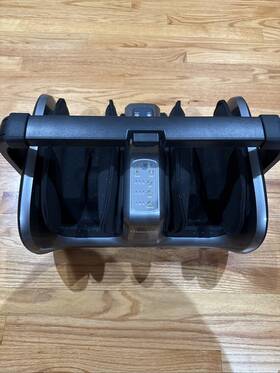 Rf-670-charcoal-grey Tisscare 212 Shiatsu Foot Massager With Heat-foot Machine For Pain Relief